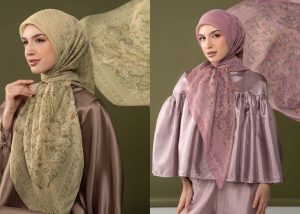Bikin Pangling! Inspirasi Gaya Kekinian dengan Jilbab Segi Empat Motif Elegan!